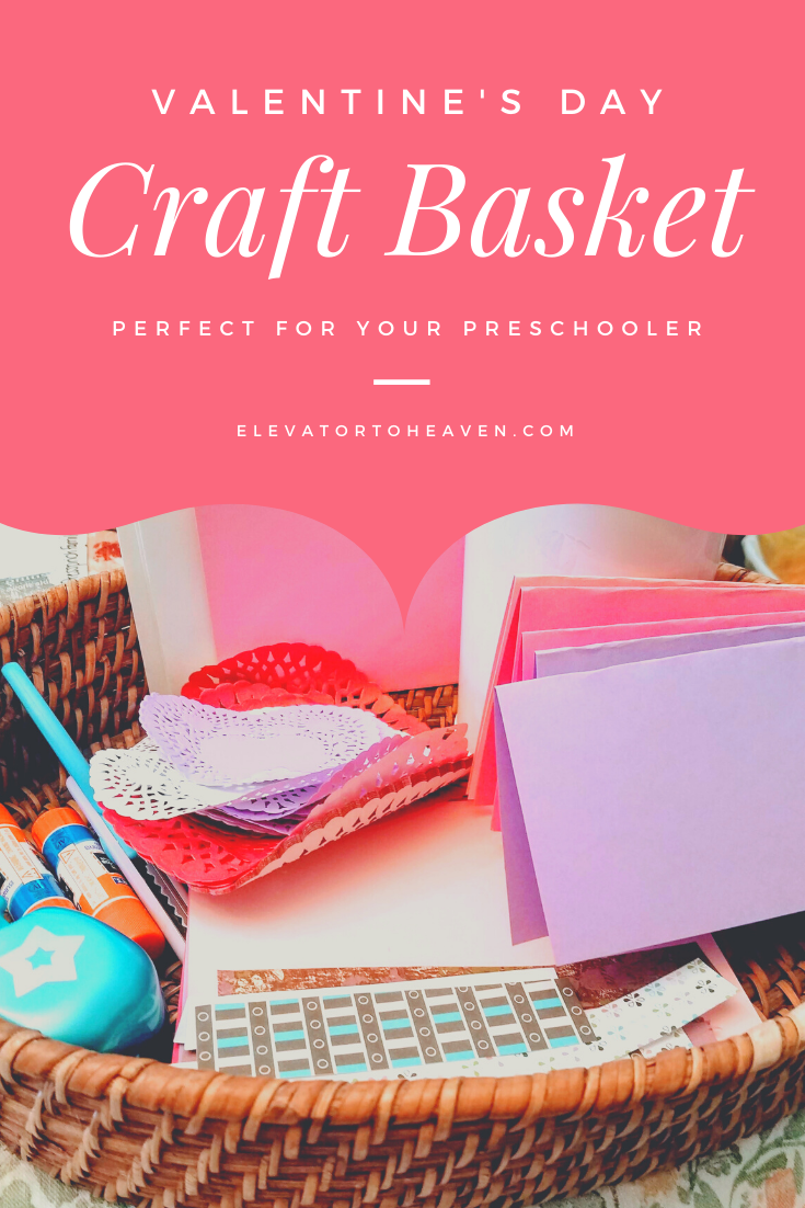 Valentines Craft Basket