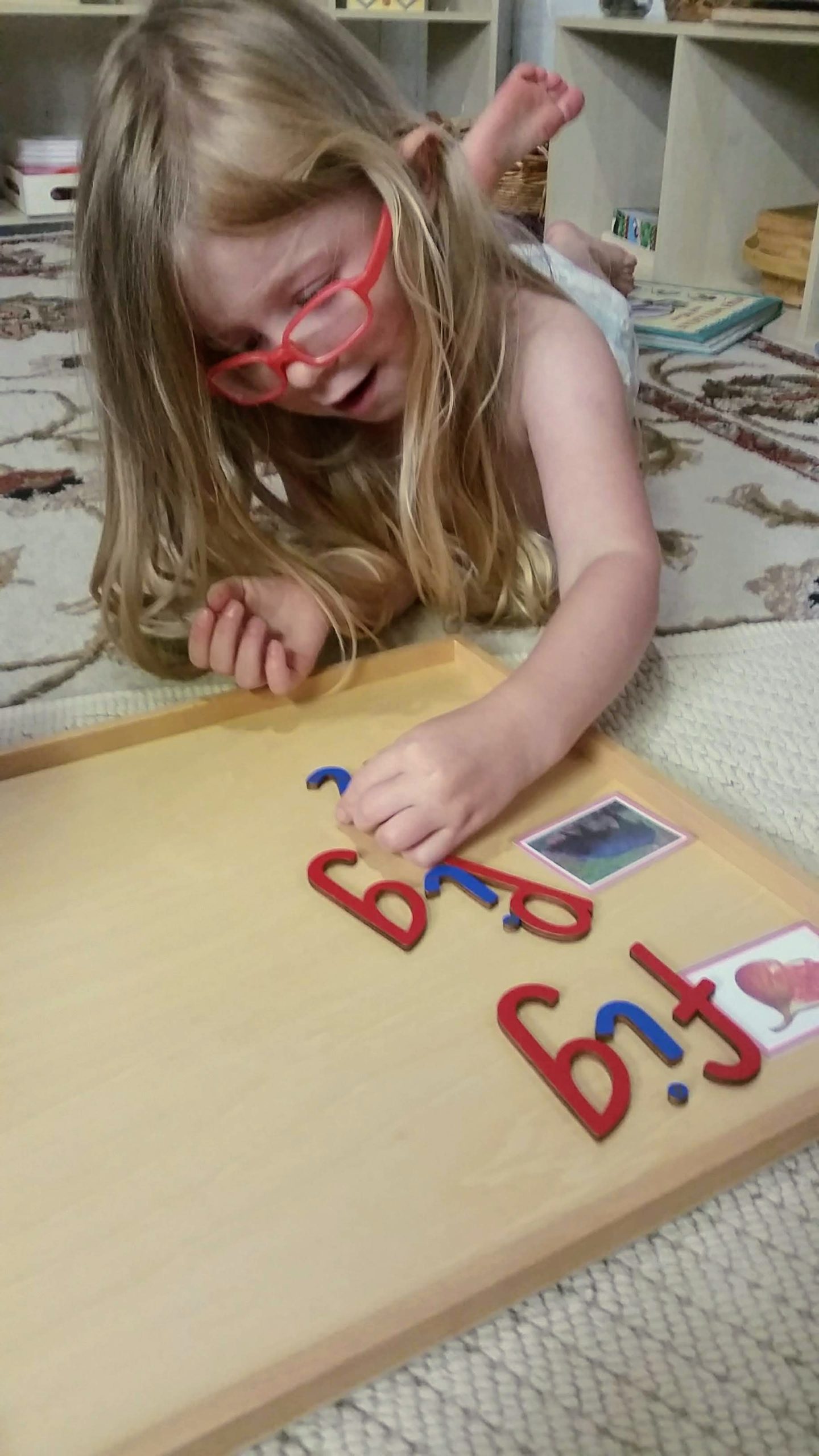 Montessori Language: Using The Moveable Alphabet,