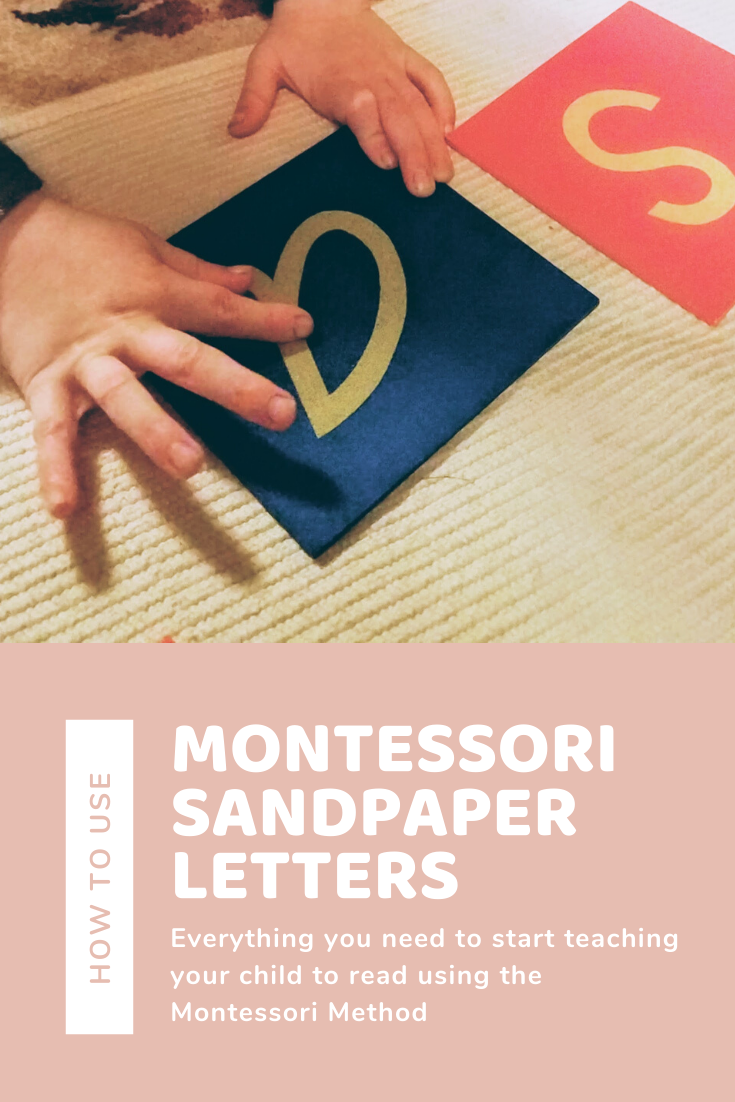 sandpaper letters