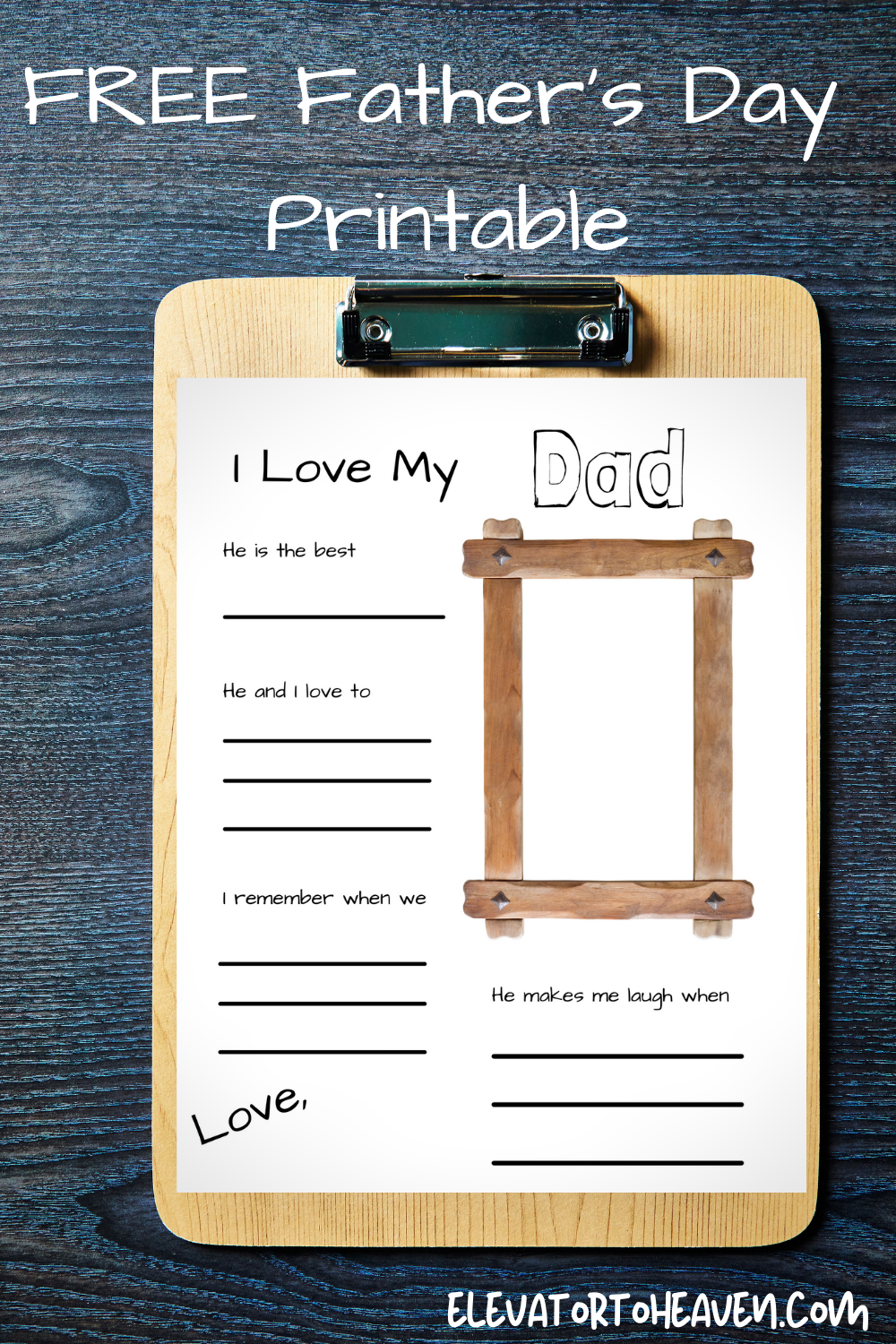 Father's Day Printable