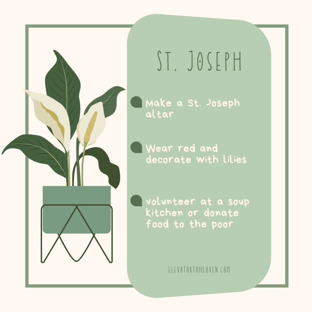 St. Joseph feast day activity ideas