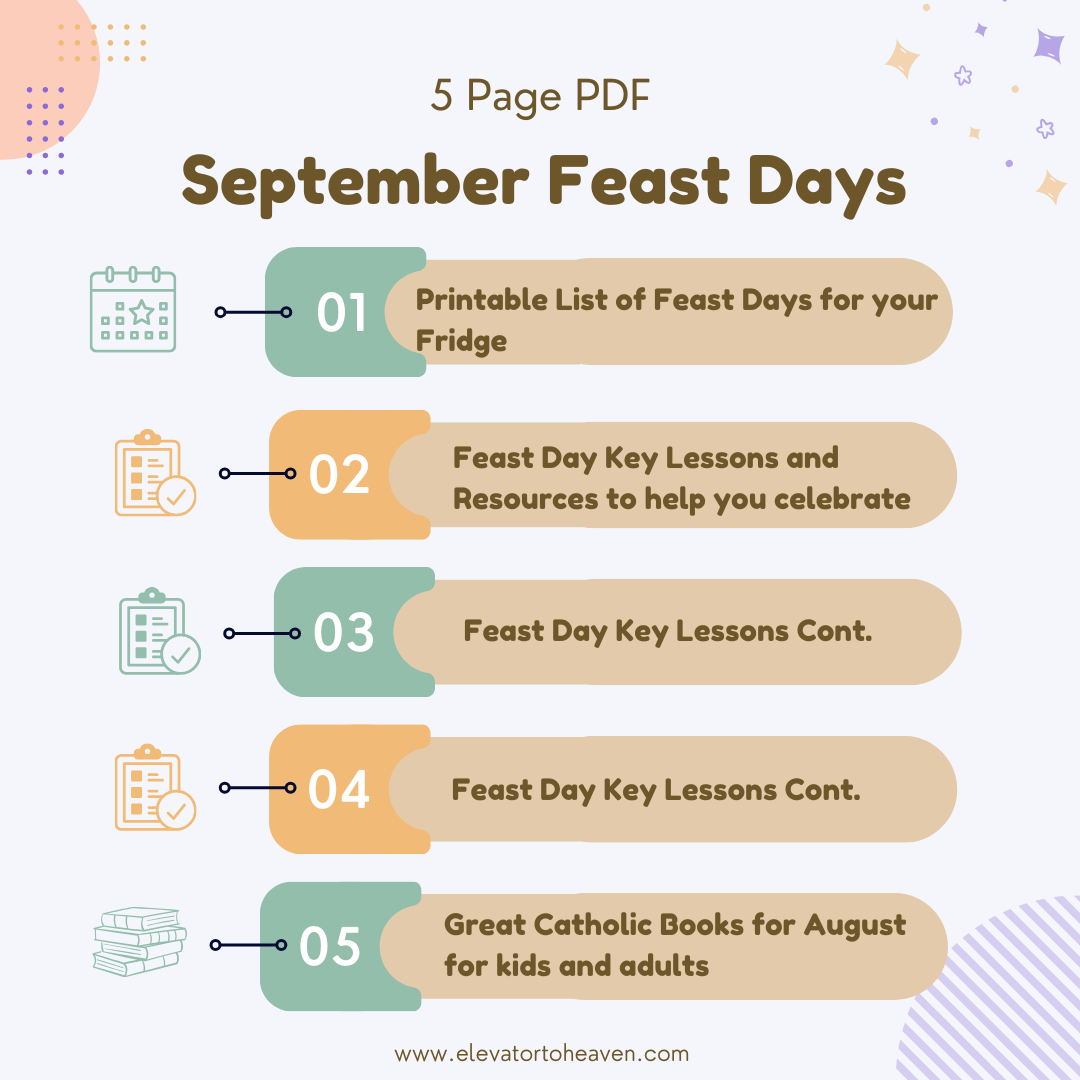 September Feast Days PDF